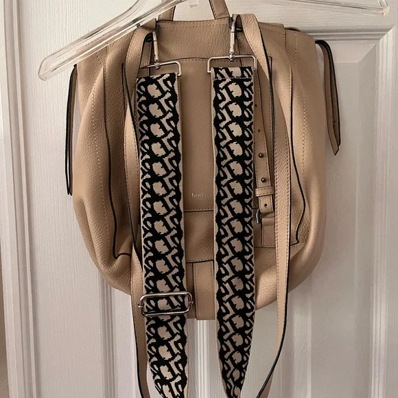 Authentic Botkier soft Tan leather convertible Backpack/ cross body / hand bag - Picture 6 of 15